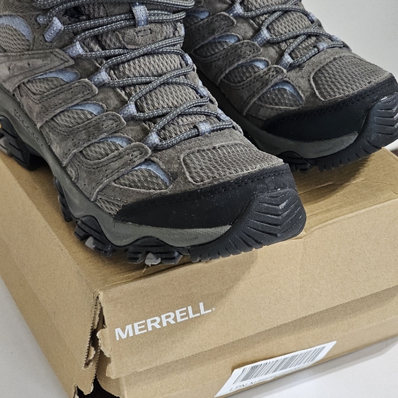 Merrell Women's Moab 3 Mid Waterproof Hiking Boot 7 Granite - Picture 16 of 16